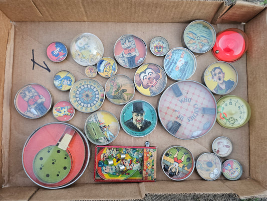 Huge Mixed Dealer's Lot of 25+ Vintage Dexterity Toys, German and More, Price is for ALL