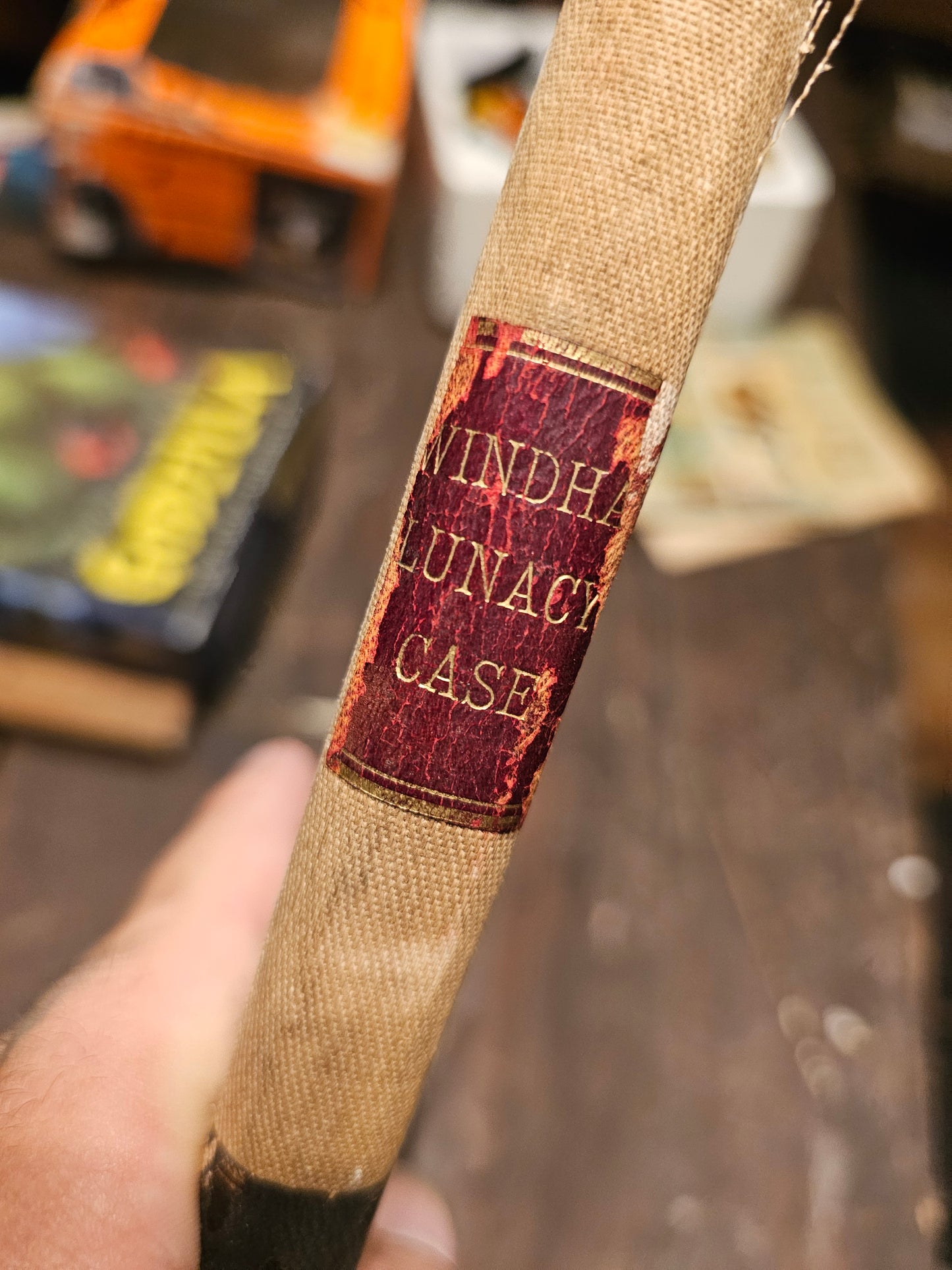 The Windham Lunacy Case, 1862 Book, An Inquiry Into the State of Mind of W.F. Windham, ESQ