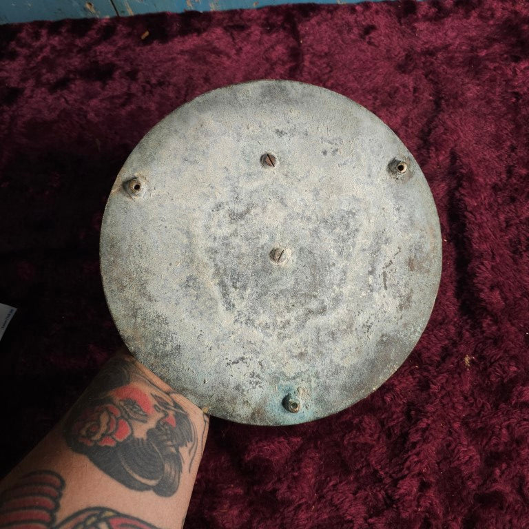 Vintage Cast Iron Sundial