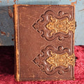 Lot 023 - Antique Cdv Sized Photo Album, Cover Detached, 35 Photos