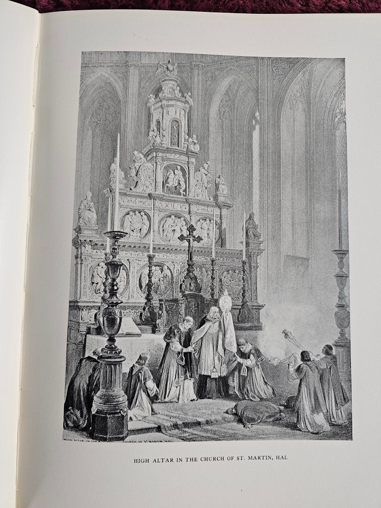 Antique Year Book Of The Boston Architectural Club, Haghe'S Sketches In Belgium And Germany, Published 1914, Boston