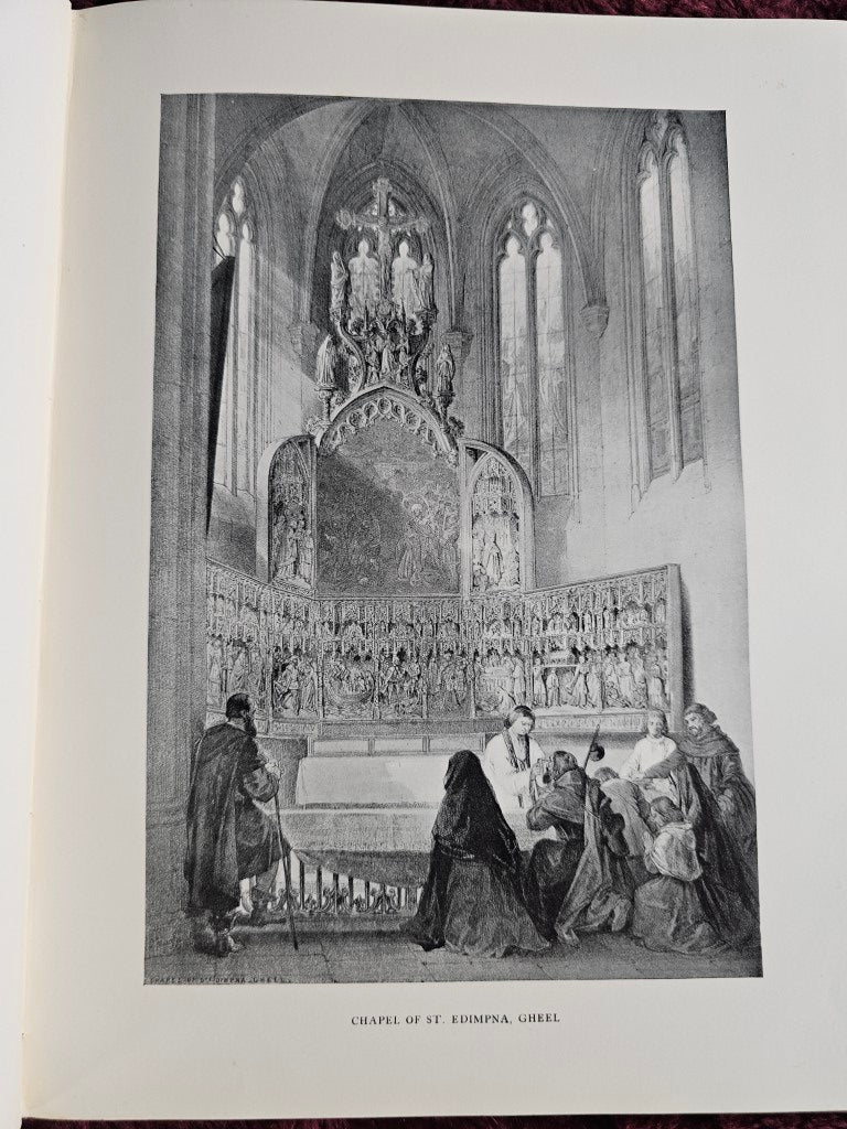 Antique Year Book Of The Boston Architectural Club, Haghe'S Sketches In Belgium And Germany, Published 1914, Boston