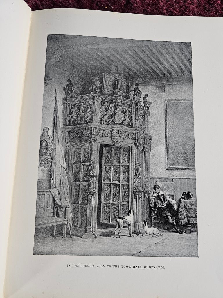 Antique Year Book Of The Boston Architectural Club, Haghe'S Sketches In Belgium And Germany, Published 1914, Boston