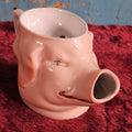 Vintage Pig Face Shaving Mug, Marked Bavaria