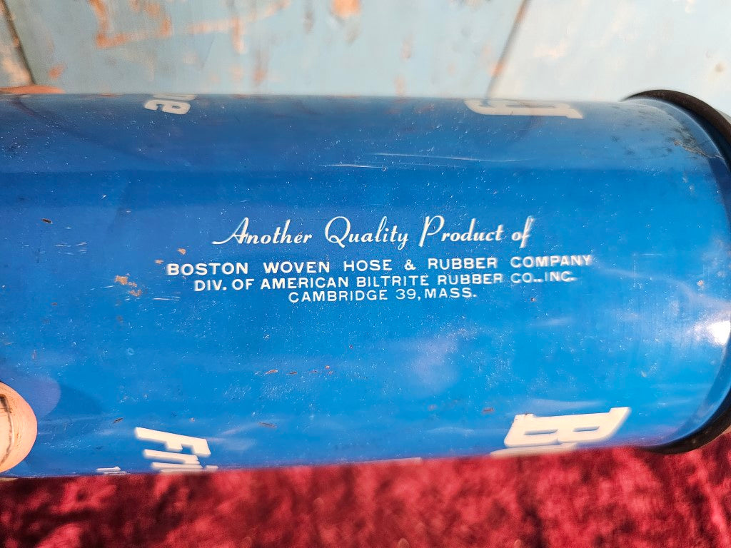 Vintage Bull Dog Friction Tape Tin, Boston Woven Hose & Rubber Company