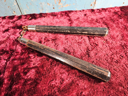 Vintage Wooden Nunchuks