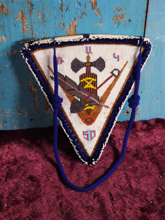 Esoteric Beaded Triangle, Masonic? Native?