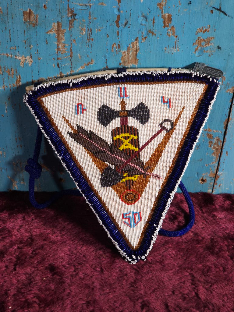 Esoteric Beaded Triangle, Masonic? Native?