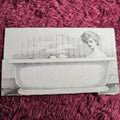 Lot 097 - Tom Keene Cigar Trade Card, Naked Woman In Tub, "Better Than You Expected"