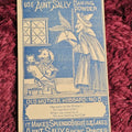 Lot 106 - Aunt Sally Baking Powder Old Mother Hubbard Witch Trade Card