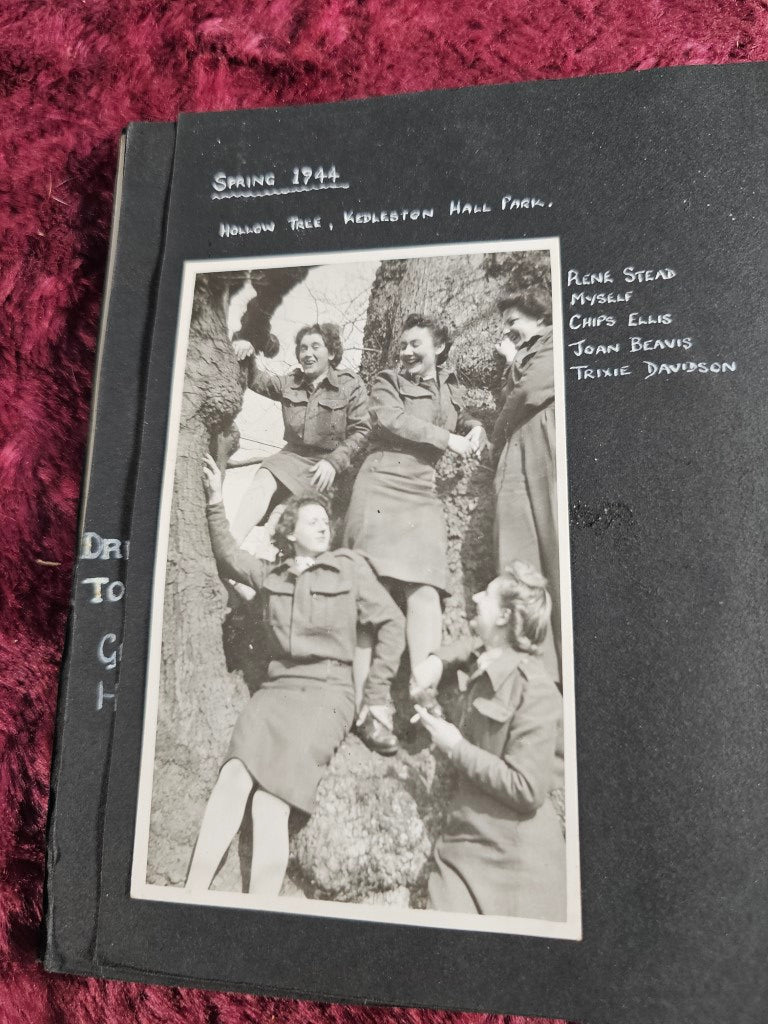 1930s Snapshot Photo Album Of Myrtle H. Willis, The Talbots, Thorington, Essex, England