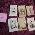 Lot 142 - Grouping C Of Misc Photos, Six Cdv Cards