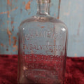 Lot 002 - Antique Champion Embalming Fluid Poison Bottle, The Champion Chemical Company, Springfield, Ohio, 56 Oz, Chipping On Lip