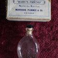 Lot 010 - Antique Baby's Friend Nursing Bottle, Baby Nursing "Murder Bottle" In Box