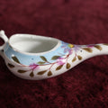 Lot 013 - Antique Hand Painted Porcelain Invalid Feeder Cup, Possibly Made In Japan