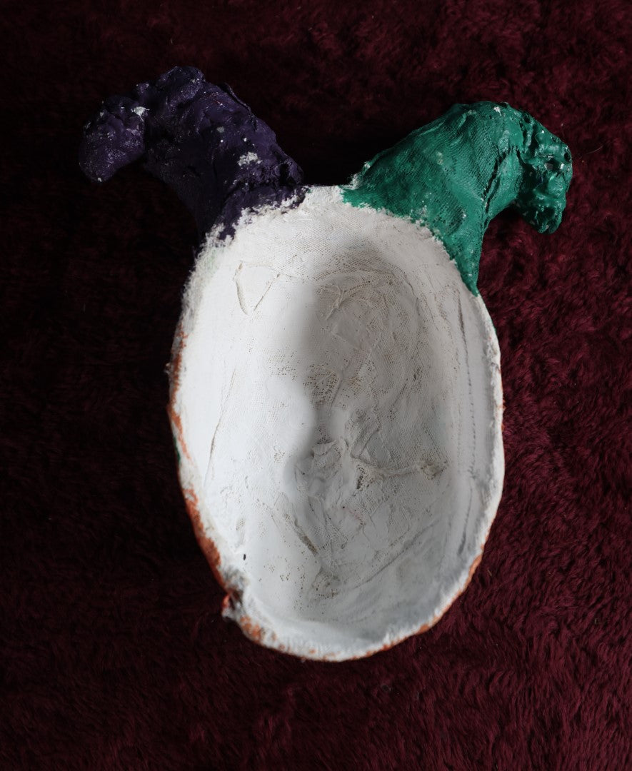 Lot 014 - Vintage Plaster Novice Made Jester Mask