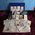 Lot 015 - Massive Family Photo Archive With Tintypes, Cdv Photos, And More, Including Box And 1861 Newspaper With Message From President Abraham Lincoln