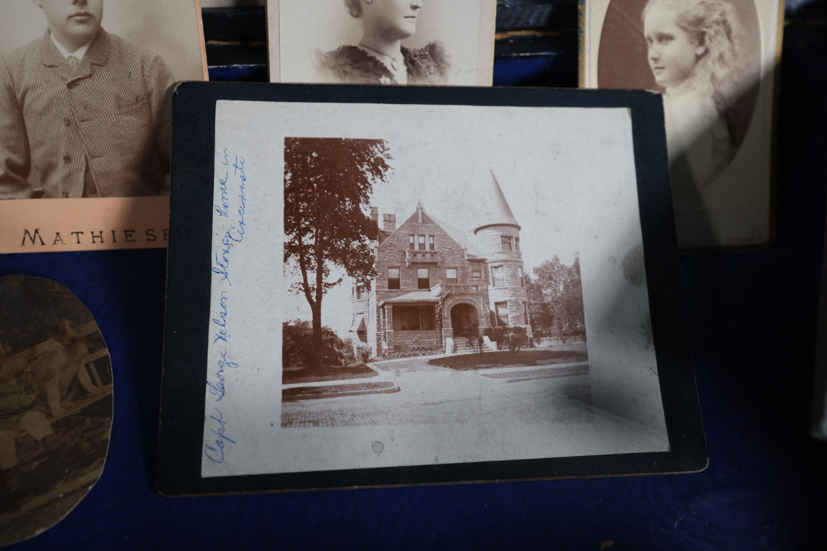 Lot 015 - Massive Family Photo Archive With Tintypes, Cdv Photos, And More, Including Box And 1861 Newspaper With Message From President Abraham Lincoln