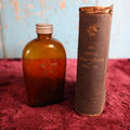 Lot 017 - Antique Booksafe, Faux Temperance Book Hiding Liquor Bottle, "An Awful Temptation," Patented 1903