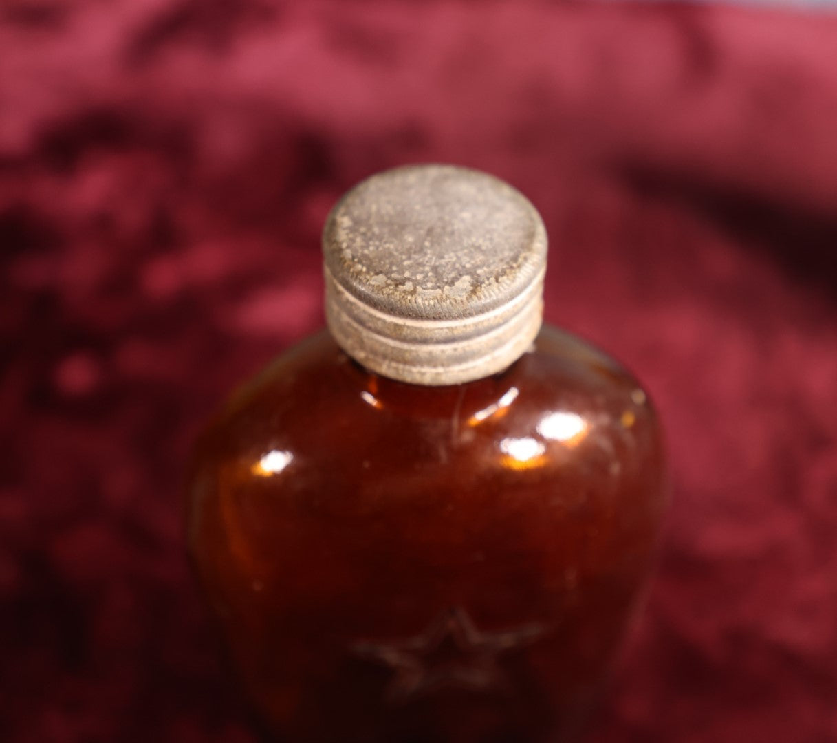 Lot 017 - Antique Booksafe, Faux Temperance Book Hiding Liquor Bottle, "An Awful Temptation," Patented 1903