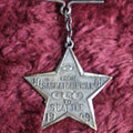 Lot 051 - Antique Odd Fellows I.O.O.F. Star Badge, From Saskatchewan To Seattle, 1909, F.L.T., By Robbins Co., Attleboro, Massachusetts