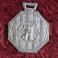 Lot 054 - Vintage Cracker Jack Dog Pocket Watch Fob Toy Medallion