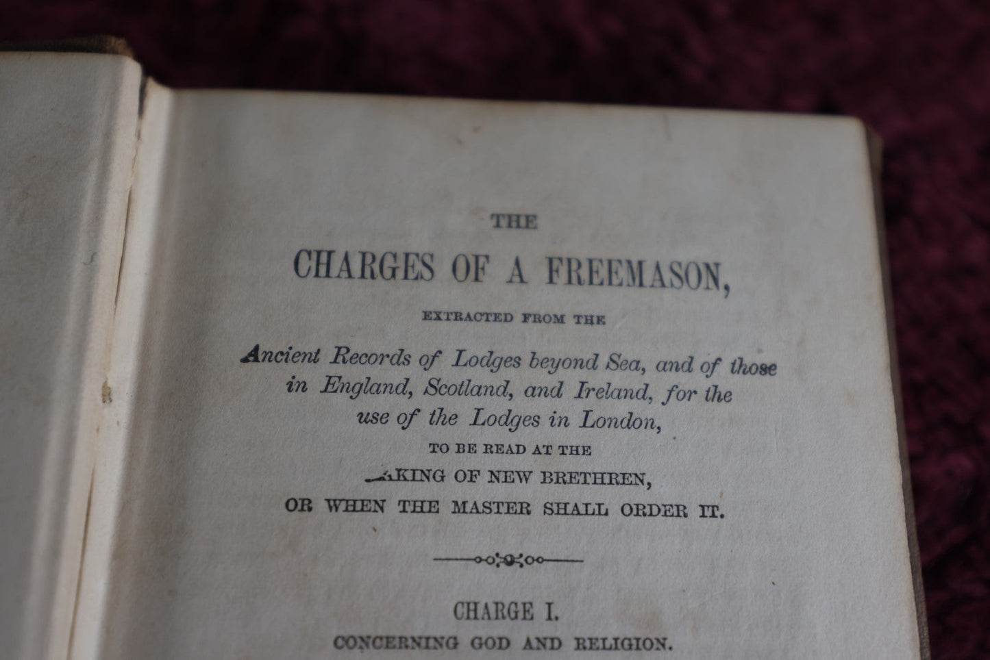 Lot 055 - Antique Book, The New York Masonic Code, Collated By R.W. William T. Woodruff, Embossed Cover, Published 1868, New York