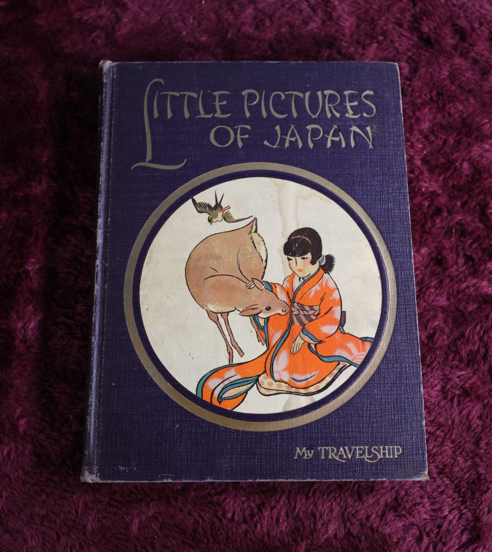 Lot 089 - Little Pictures Of Japan, 1925 Illustrated Childrens Book