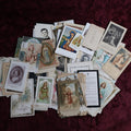 Lot 092 - Grouping Of 95+ Vintage Prayer Cards, Memorial Cards, And More