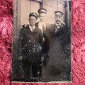 Lot 104 - Occupational Tintype Of Railroad Men, Or Other Occupation