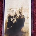 Lot 107 - Antique RPPC Real Photo Postcard Of Santa, Child, Horse