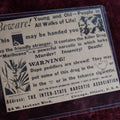 Lot 114 - Vintage Newspaper Anti-Marijuana Propaganda Clipping