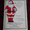 Lot 115 - Vintage Christmas Santa Claus Pamphlet, Copyright 1931, Boston, Massachusetts