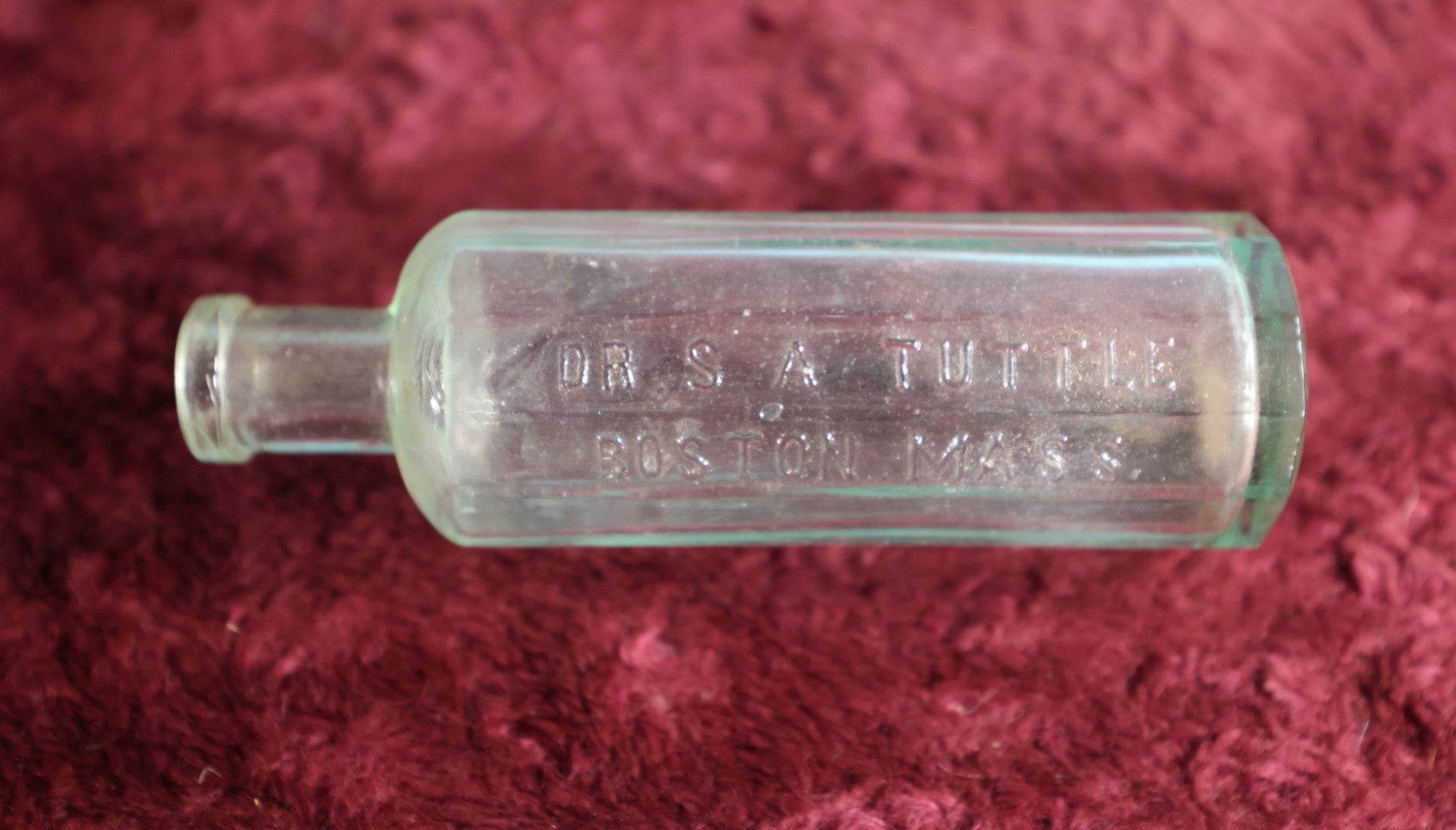 Lot 126 - Antique Dr. S.A. Tuttle Medicine Bottle, Boston, Mass