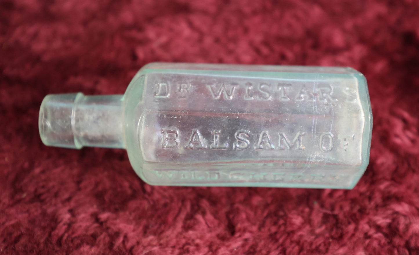 Lot 131 - Dr. Wistars Balsam Of Wild Cherry Antique Bottle, Philadelphia, P.A. (Smaller)