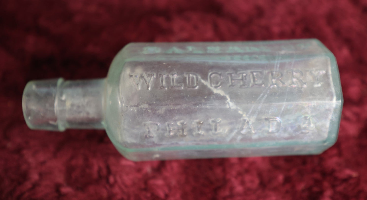 Lot 131 - Dr. Wistars Balsam Of Wild Cherry Antique Bottle, Philadelphia, P.A. (Smaller)