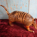Lot 001 - Vintage Taxidermy Armadillo Full Body Mount, Damaged Tail