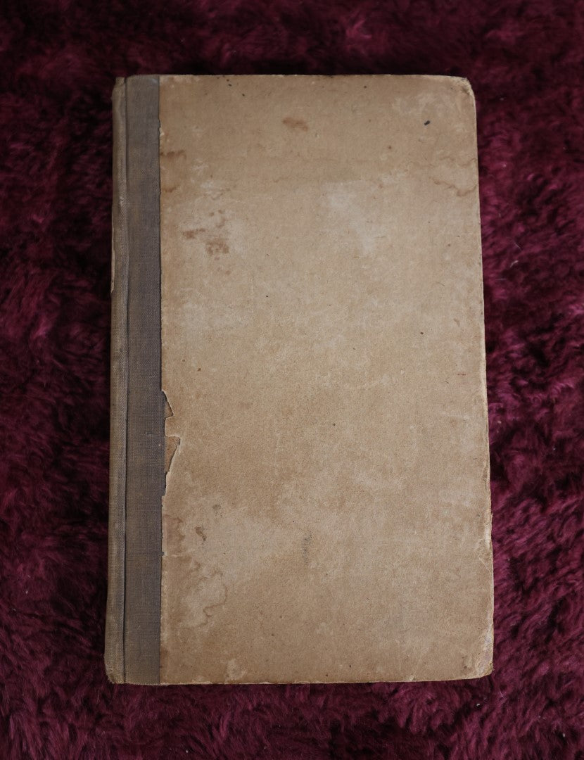 Lot 008 - On The Existence And Agency Of Fallen Spirits, 1828 Antique Book, Letters To The Rev. Willioam E. Channing, D.D., By Canonicus, First Edition