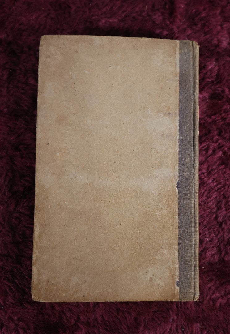 Lot 008 - On The Existence And Agency Of Fallen Spirits, 1828 Antique Book, Letters To The Rev. Willioam E. Channing, D.D., By Canonicus, First Edition