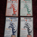 Lot 022 - Grouping Of Four Antique Circus Scrap Book Program Magazines, 1929-1931, Jersey City, N.J.