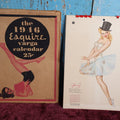 Lot 049 - Vintage 1946 Equire Varga Calendar With Pinups By Alberto Vargas, Complete, In Folder