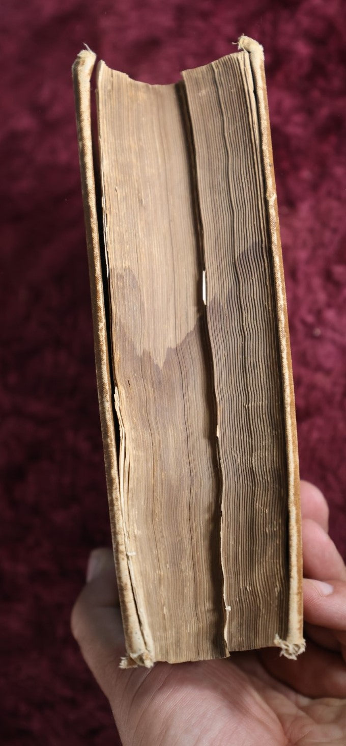 Lot 066 - King'S Handbook Of New York City, Antique Book, Edited And Published By Moses King, Second Edition, Water Damage, Poor Condition