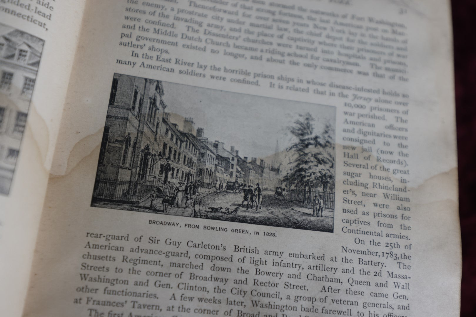 Lot 066 - King'S Handbook Of New York City, Antique Book, Edited And Published By Moses King, Second Edition, Water Damage, Poor Condition