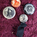 Lot 087 - Grouping Of Four Vintage Armenian Religious Pinback Buttons, 1920-1940S