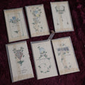 Lot 093 - Grouping Of Six Vintage Christmas Advent Cards In Sleeves