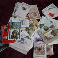 Lot 100 - Grouping Of 39 Assorted Antique And Vintage Holiday Postcards, Christmas, Thanksgiving, New Years, Saint Patricks, Valentines, Etc