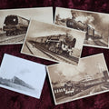Lot 103 - Grouping Of 4 Railroad Postcards And Railroad Photo