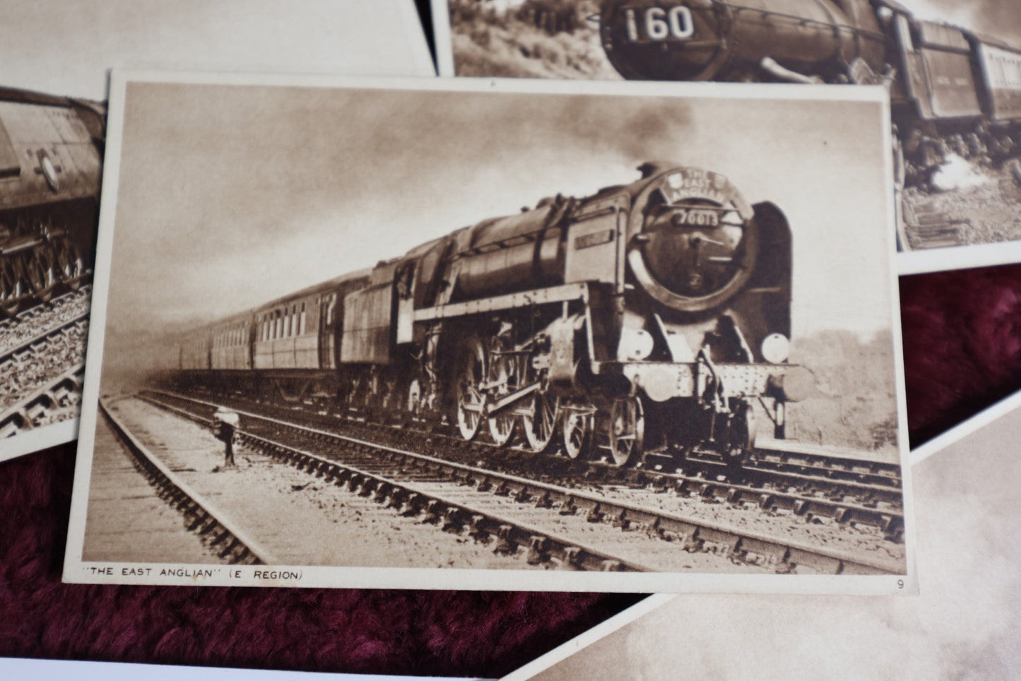 Lot 103 - Grouping Of 4 Railroad Postcards And Railroad Photo