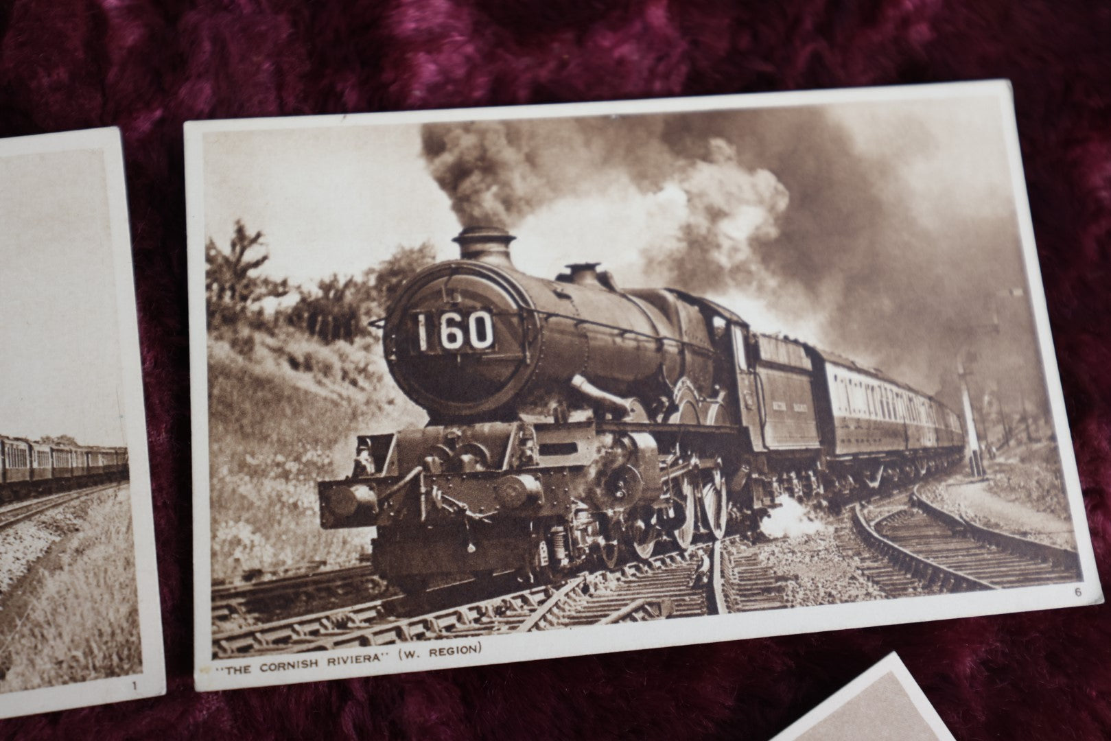 Lot 103 - Grouping Of 4 Railroad Postcards And Railroad Photo