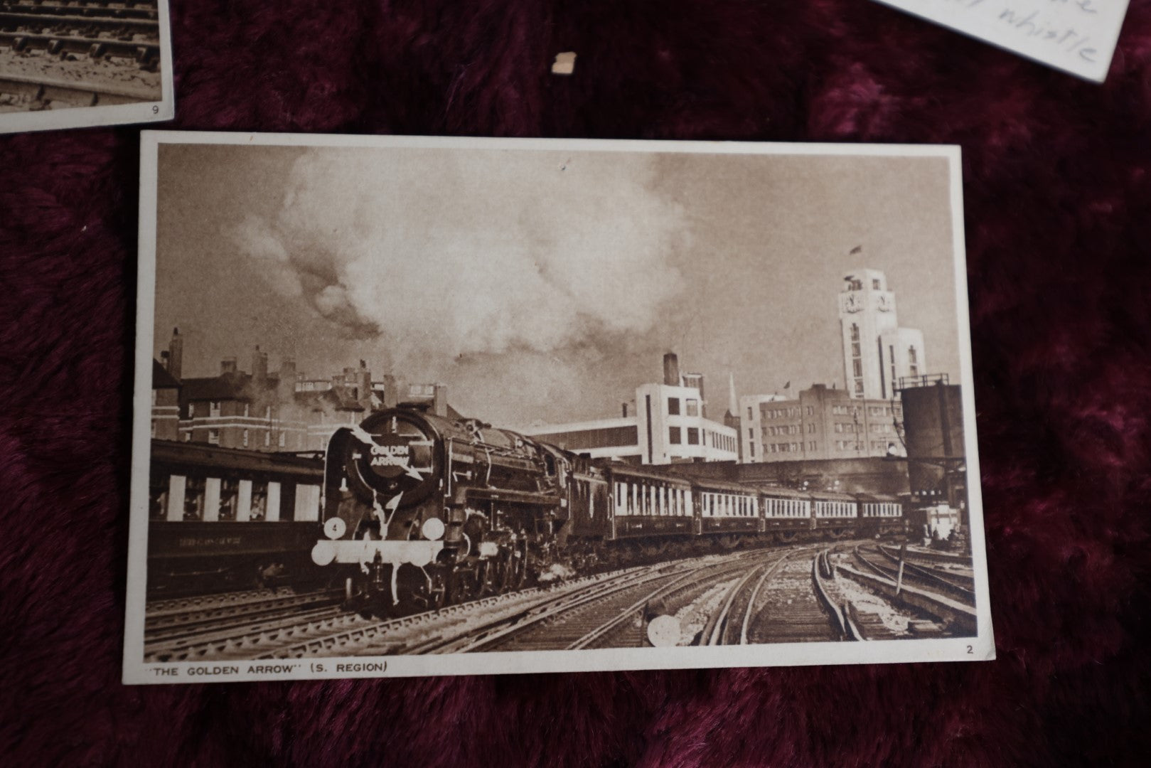 Lot 103 - Grouping Of 4 Railroad Postcards And Railroad Photo